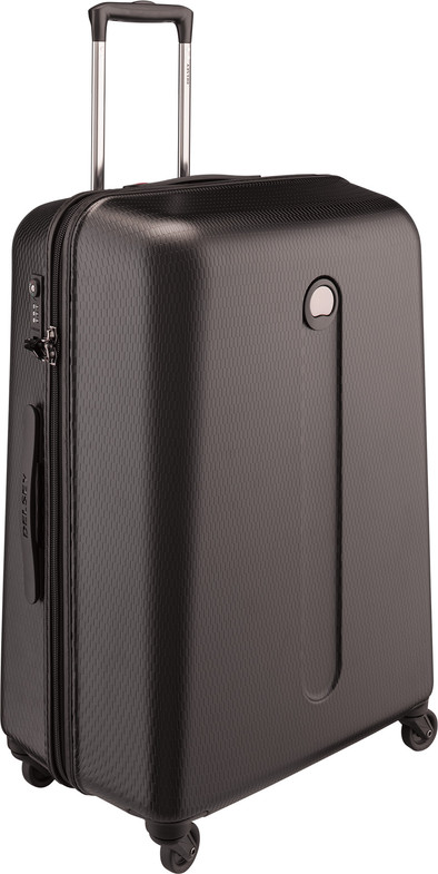 Delsey Helium 69cm 4 Wheel Trolley Case Zwart is nooit meer leverbaar