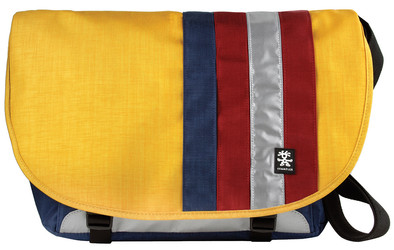 Crumpler Dinky Di Messenger M Honey/Firebrick Red is nooit meer leverbaar