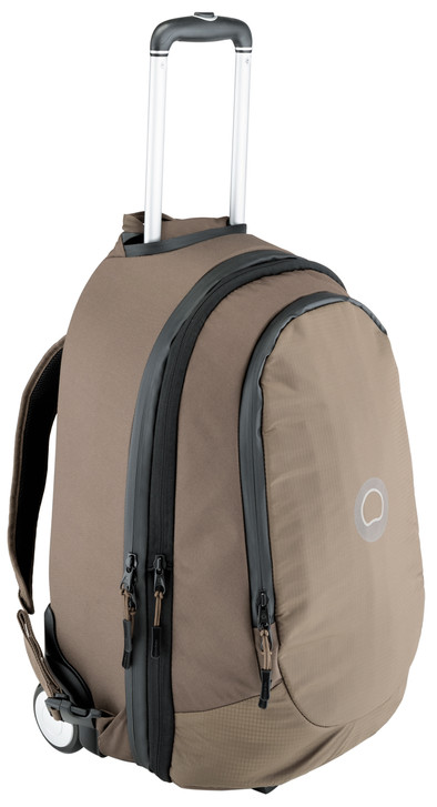 Delsey Quartier Latin 1 CPT Cabin Trolley Backpack Bruin is nooit meer leverbaar
