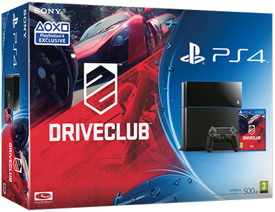 Sony PlayStation 4 500 GB + Driveclub is nooit meer leverbaar
