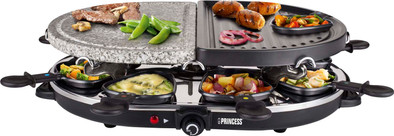 Princess Raclette 8 Oval Stone &amp; Grill Party 162710 is nooit meer leverbaar