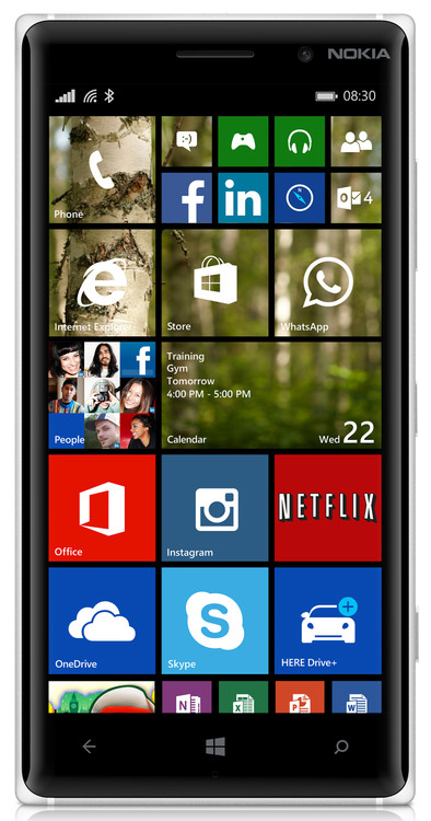 Nokia Lumia 830 Groen is nooit meer leverbaar