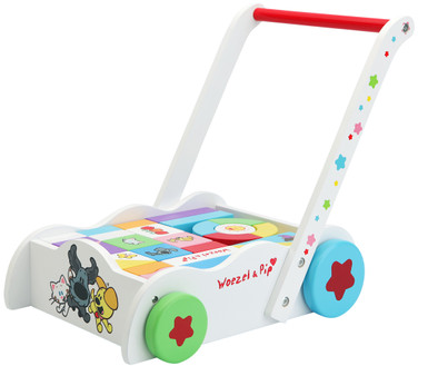 Woezel &amp; Pip Houten Blokkenkar is nooit meer leverbaar