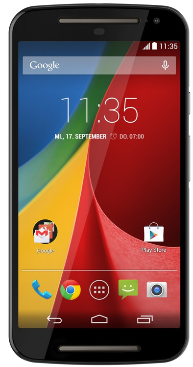 Motorola Moto G (Gen 2) Zwart is nooit meer leverbaar