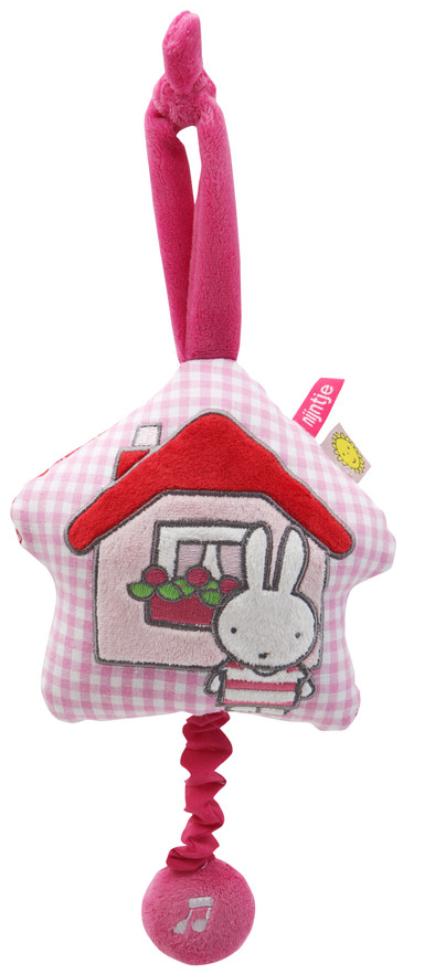 Nijntje Pink Huis Muziekdoosje is nooit meer leverbaar