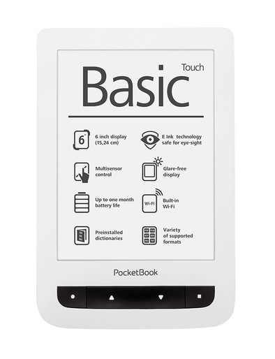 Pocketbook Basic Touch Wit is nooit meer leverbaar