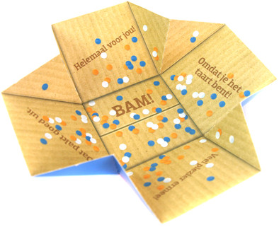 Cadeausje [bodem] is nooit meer leverbaar