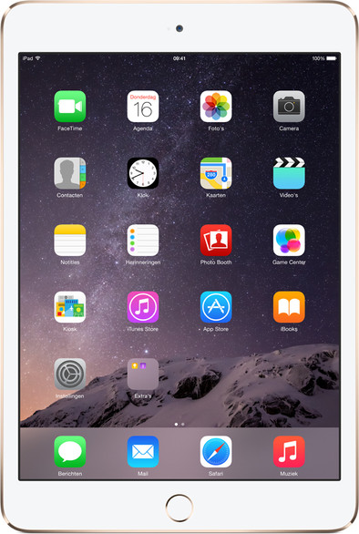 Apple iPad Mini 3 Wifi 16 GB Goud | Coolblue | Tablets
