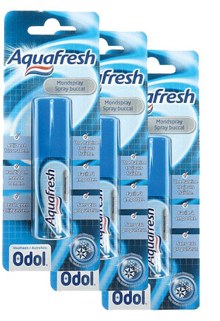 AQUAFR Mondspray is nooit meer leverbaar