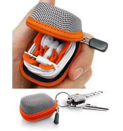 SendStation earBuddy Silver/Orange is nooit meer leverbaar