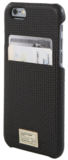 Hex Solo Wallet Apple iPhone 6 Zwart Gewoven is nooit meer leverbaar