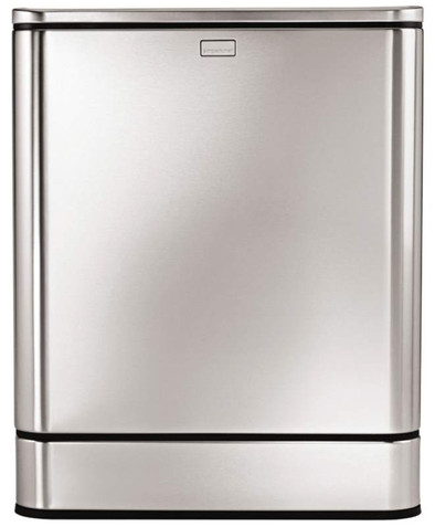 Simplehuman Rectangular Sensor 55 Liter is nooit meer leverbaar