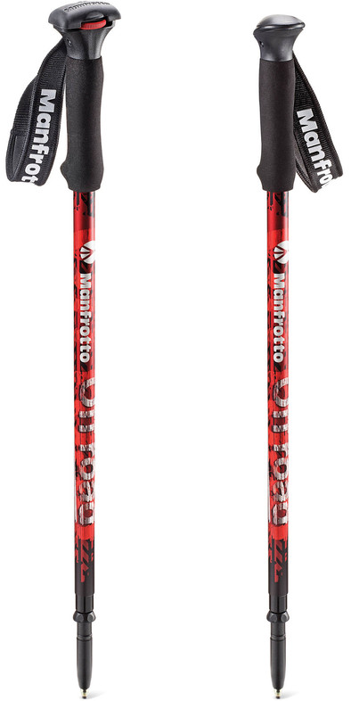 Manfrotto Off Road Walking Sticks Rood is nooit meer leverbaar