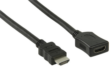 Valueline HDMI verlengkabel 2 meter is nooit meer leverbaar