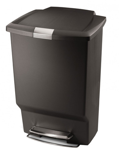 Simplehuman Rectangular 45 Liter Grijs is nooit meer leverbaar