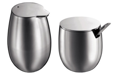 Bodum Columbia suiker en melkstel rvs mat is nooit meer leverbaar
