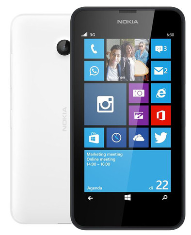 Nokia Lumia 630 Wit is nooit meer leverbaar