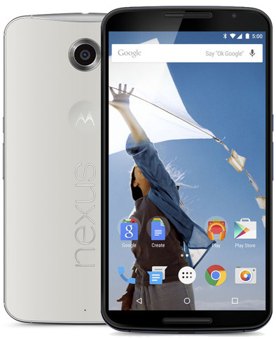 Motorola Nexus 6 32 GB Wit is nooit meer leverbaar