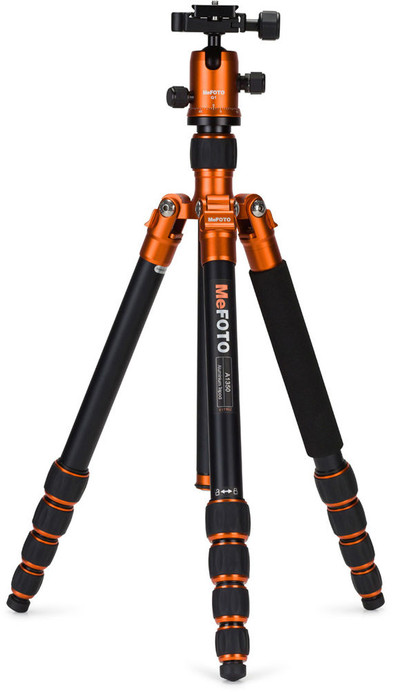 MeFOTO BackPacker Travel Tripod Kit oranje is nooit meer leverbaar