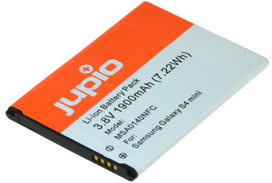 Jupio Samsung Galaxy S4 Mini Accu 1900 mAh is nooit meer leverbaar