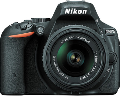Nikon D5500 zwart + 18-55mm f/3.5-5.6G VR II is nooit meer leverbaar
