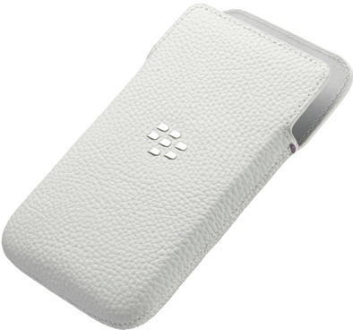BlackBerry Classic Leather Pocket Wit is nooit meer leverbaar