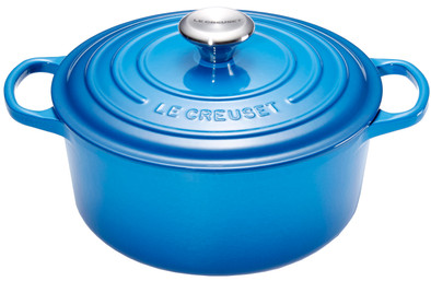 Le Creuset Round Dutch Oven 22cm Marseille Blue is no longer available