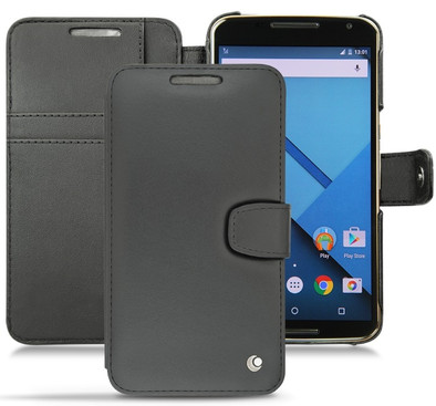 Noreve Tradition Leather B Case Motorola Nexus 6 Zwart is nooit meer leverbaar