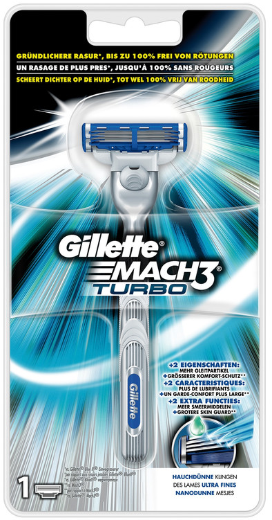 Gillette Mach 3 Turbo scheermes is nooit meer leverbaar