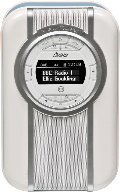 View Quest Christie DAB+ Bluetooth Lichtblauw is nooit meer leverbaar