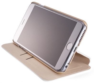 Element Case Soft-Tec Wallet Apple iPhone 6 Wit/Goud is nooit meer leverbaar