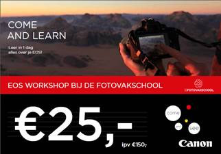 Canon Kortingsvoucher is nooit meer leverbaar