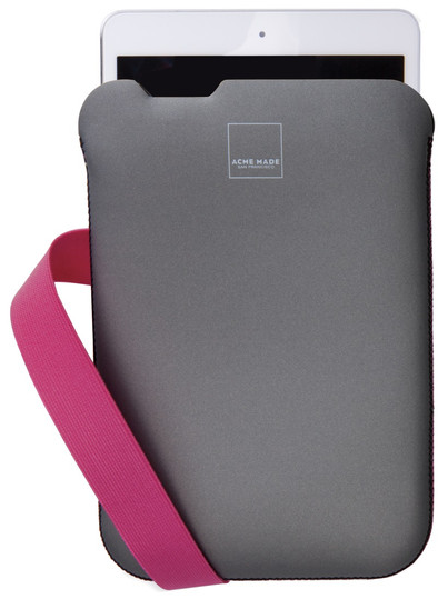 Acme Made Skinny Sleeve iPad Mini Grijs/Roze is nooit meer leverbaar