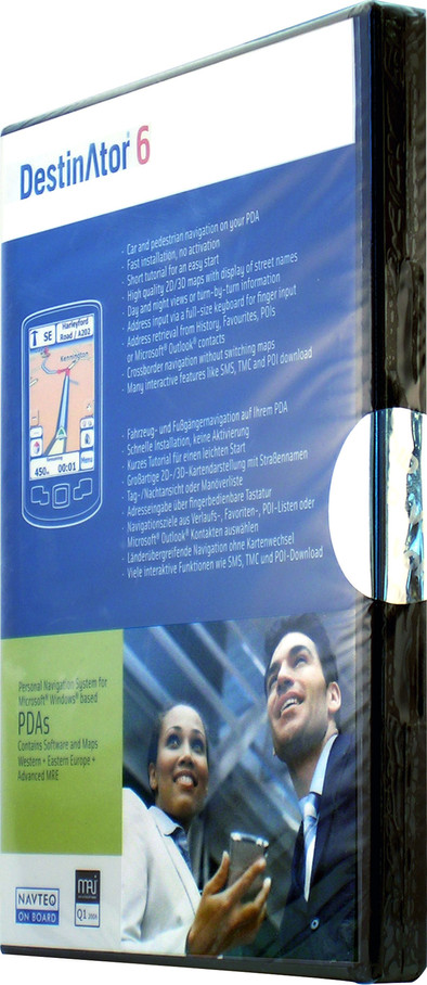 Destinator 6 Software + Maps of Europe is nooit meer leverbaar