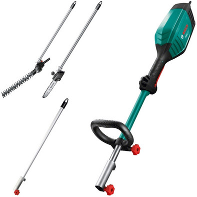 Bosch AMW10 met heggenschaar + hoogsnoeier + verlengsteel is nooit meer leverbaar
