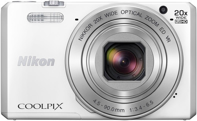 Nikon Coolpix S7000 wit is nooit meer leverbaar