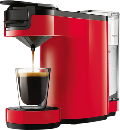 Philips Senseo Up HD7880/80 Rood is nooit meer leverbaar