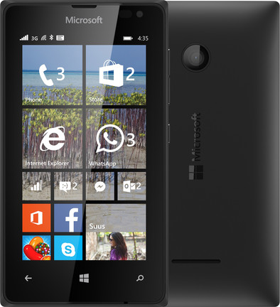 Microsoft Lumia 435 Zwart is nooit meer leverbaar