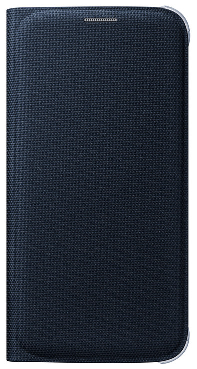Samsung Galaxy S6 Wallet Canvas Zwart is nooit meer leverbaar