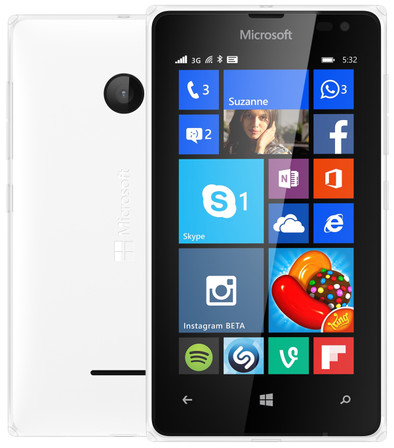 Microsoft Lumia 532 Wit is nooit meer leverbaar