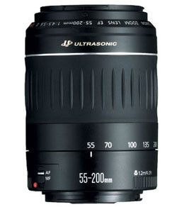 Canon EF 55-200mm f/4,5-5,6 II USM is nooit meer leverbaar