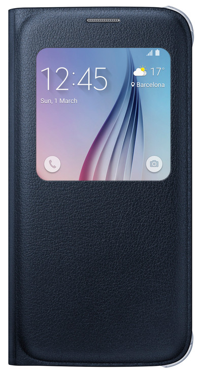 Samsung Galaxy S6 S View Cover Zwart is nooit meer leverbaar