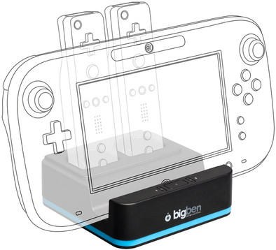 Bigben Oplaadstation Wii U is nooit meer leverbaar