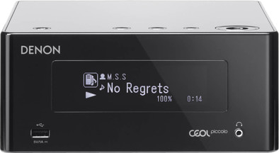 Denon CEOL Piccolo DRA-N4 Zwart is nooit meer leverbaar