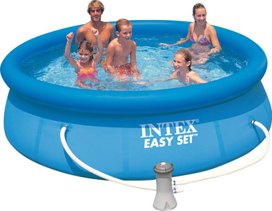 Intex Easy Set 244 x 76 cm met Filterpomp is nooit meer leverbaar