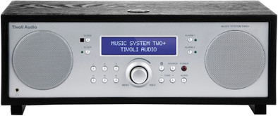 Tivoli Audio Music System Two+ Zwart is nooit meer leverbaar