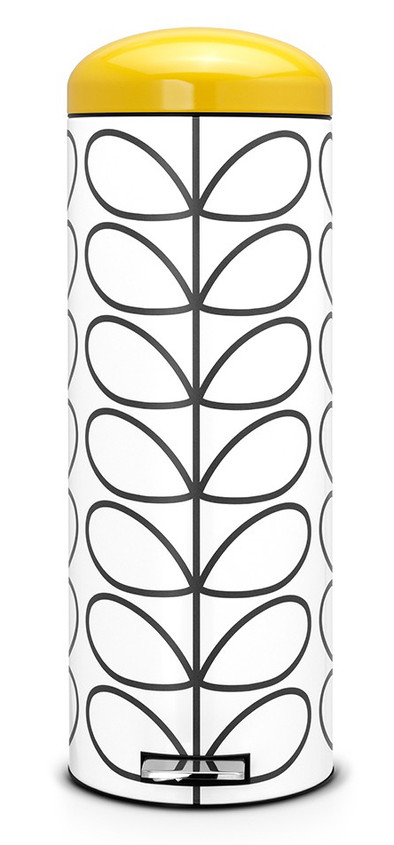Brabantia Retro Bin Silent 20 Liter Orla Kiely Cream is nooit meer leverbaar