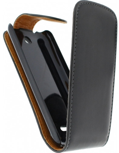 Xccess Leather Flip Case Nokia 225 Zwart is nooit meer leverbaar
