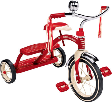 Radio Flyer Classic Red Tricycle 12 inch | Coolblue | Driewielers
