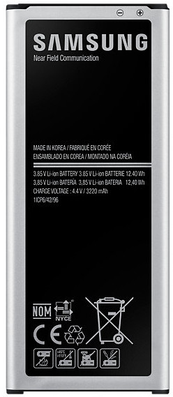 Samsung Galaxy Note 4 Accu 3220 mAh is nooit meer leverbaar
